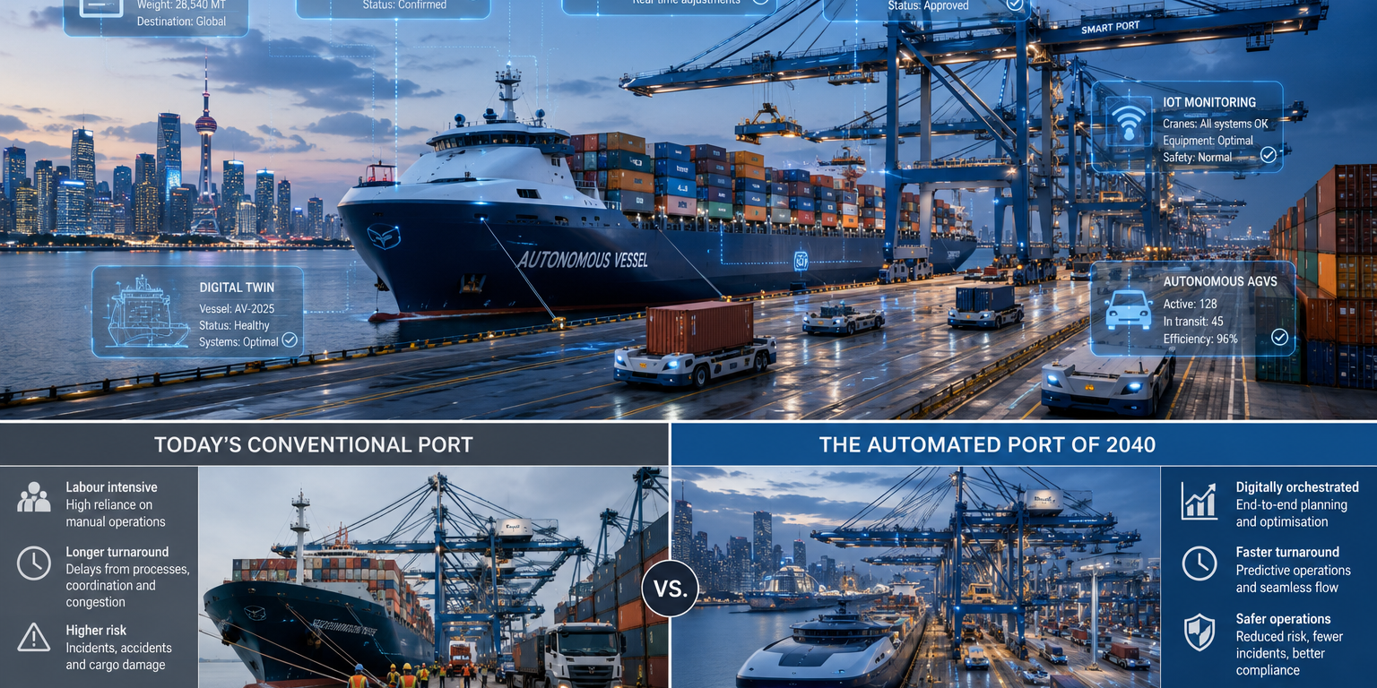 A Future Automated Port