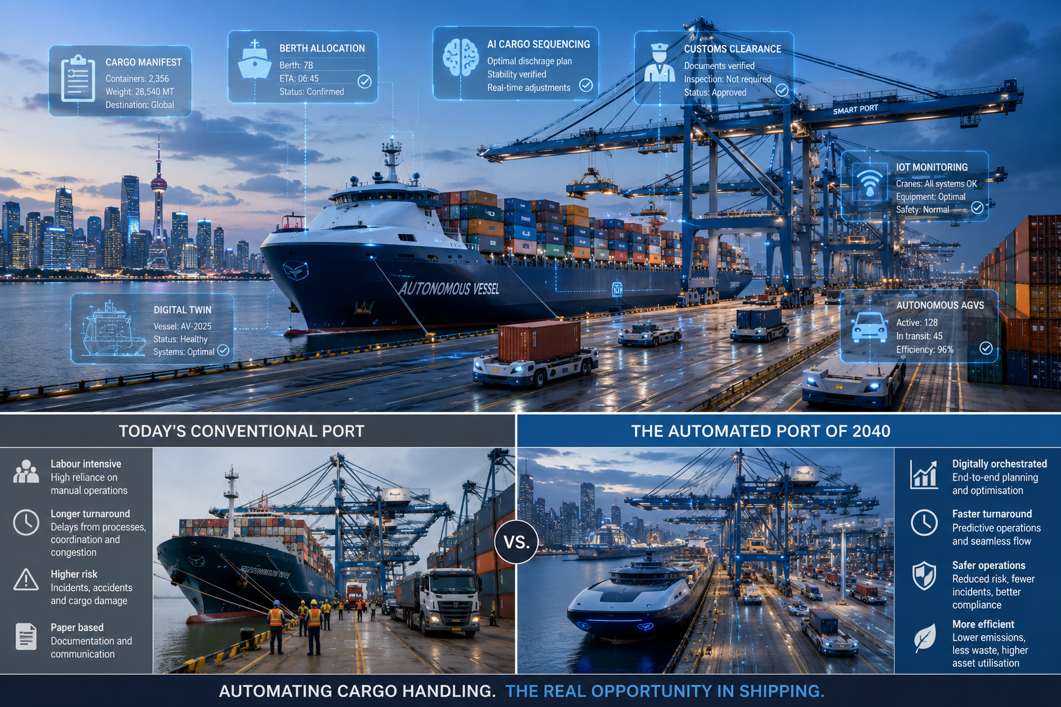That’s an Offload on my Mind -Graphic A Future Automated Port