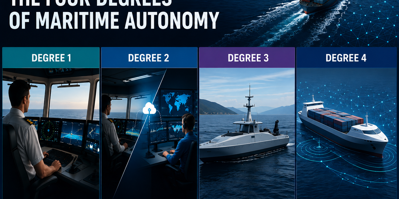 4 Degrees of Autonomy 4 Degrees of Vessel Autonomy