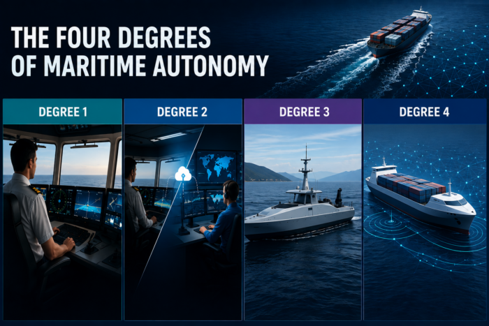 4 Degrees of Autonomy 4 Degrees of Vessel Autonomy